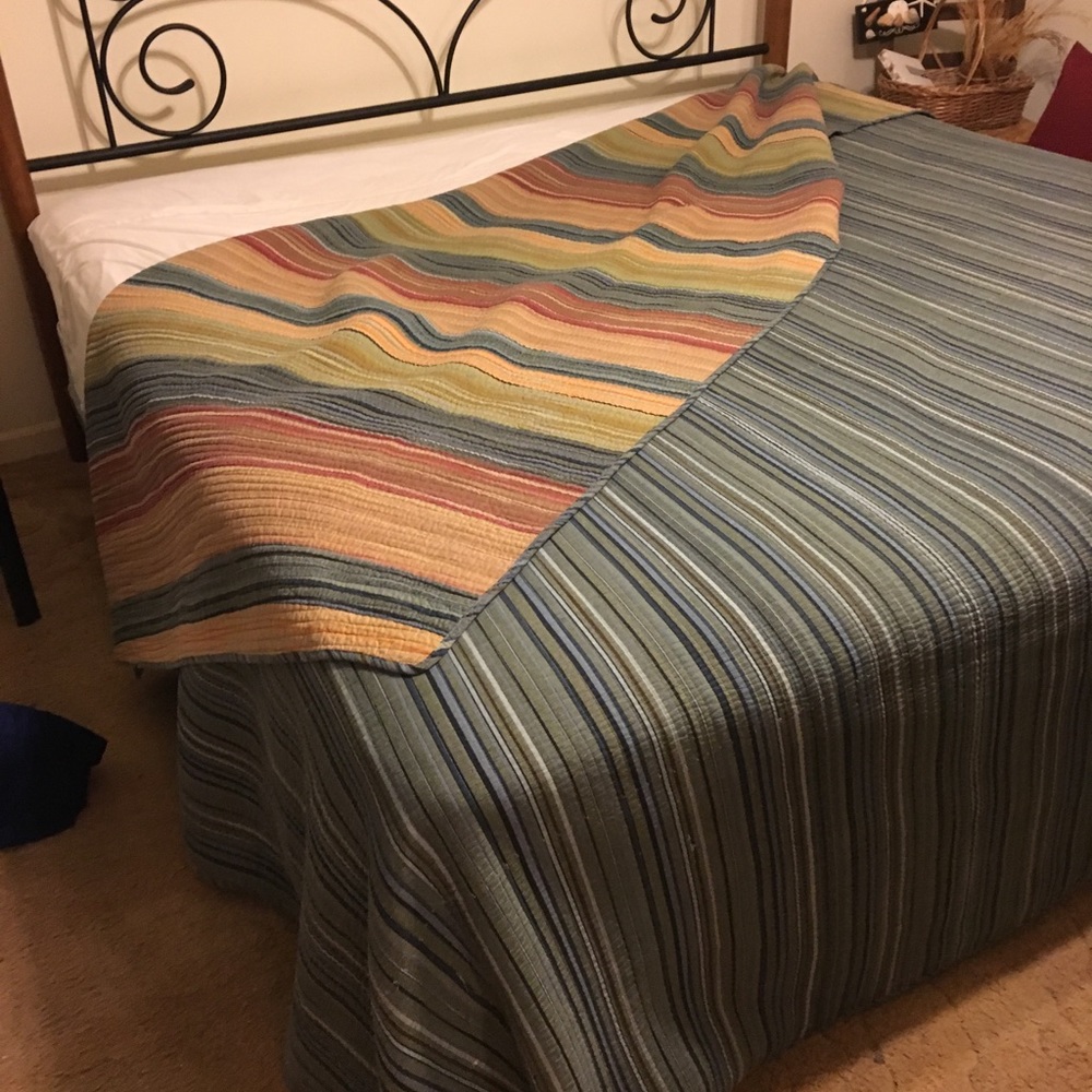 King reversible quilt